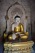 Bagan Myanmar. Cluster of red brick temples near Min myaw yaza  